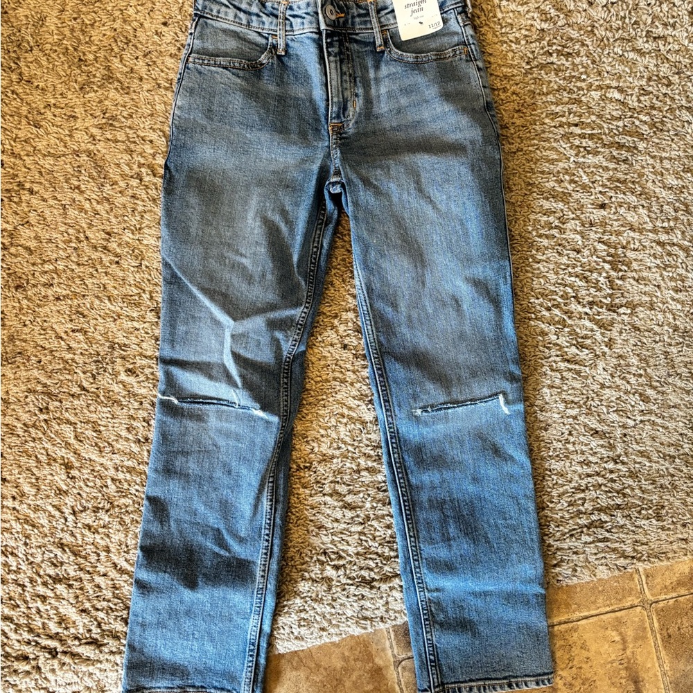 Abercrombie Kids Denim Blue Jeans NWT size 11/12